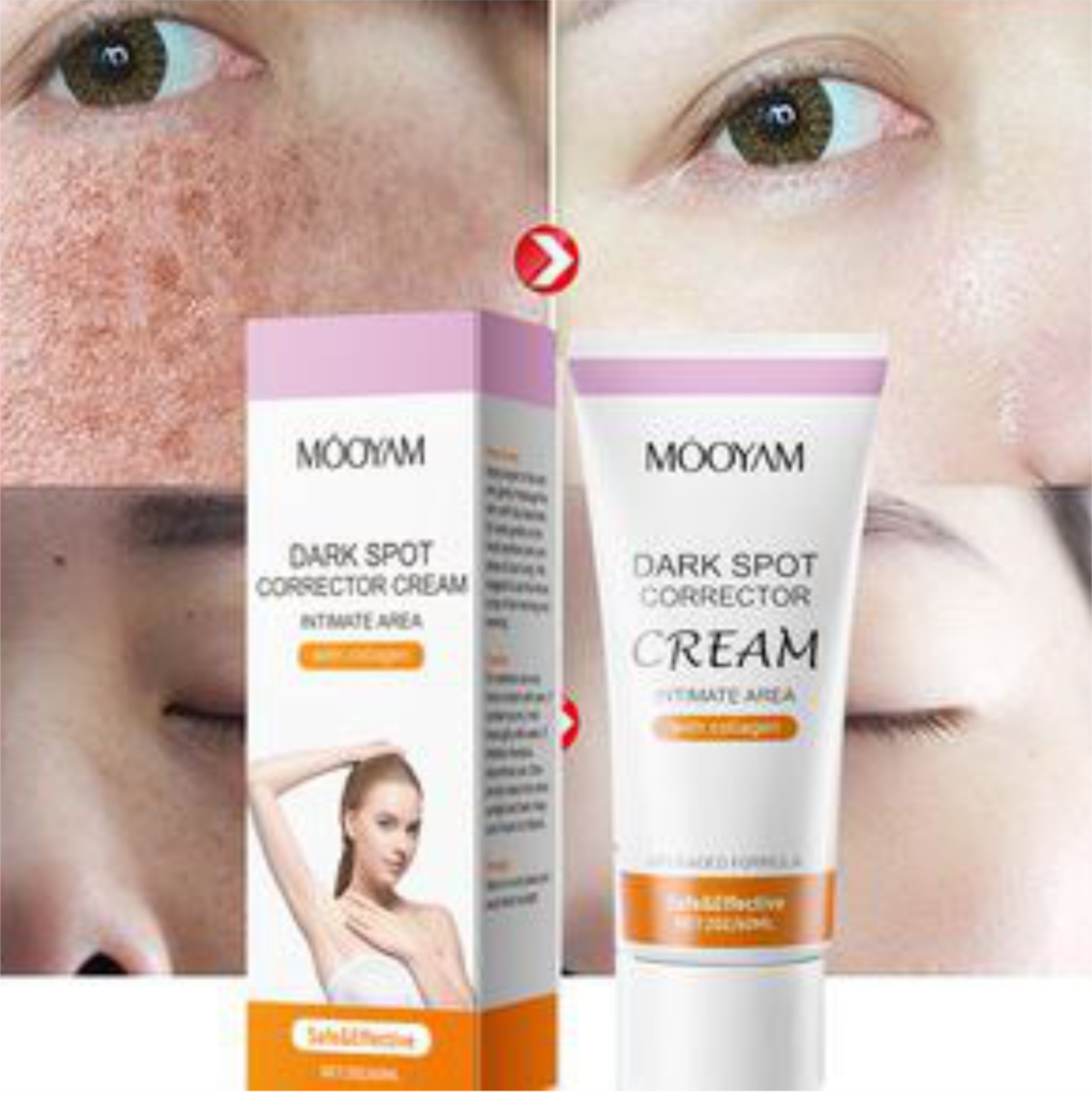 dark spot corrector cream effect